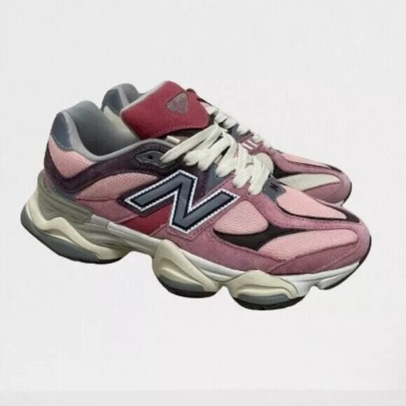 New Balance NWOT Men's 9060 Sea Salt Cherry Blossom U9060TRU Sneakers Size 8.5 - Picture 2 of 10